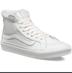 Vans Perforated Leather SK8-Hi Sneakers 5.5